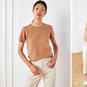 Quince Mongolian Cashmere Tee